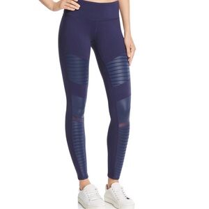 ALO YOGA MOTO LEGGINGS.SIZE XS